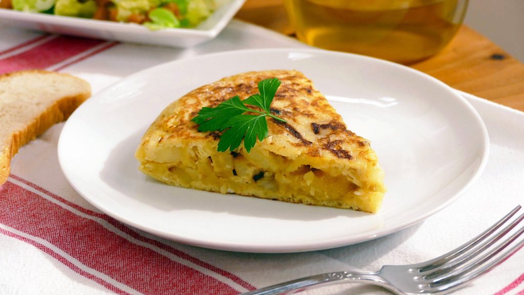 ¡Prueba la tortilla española!